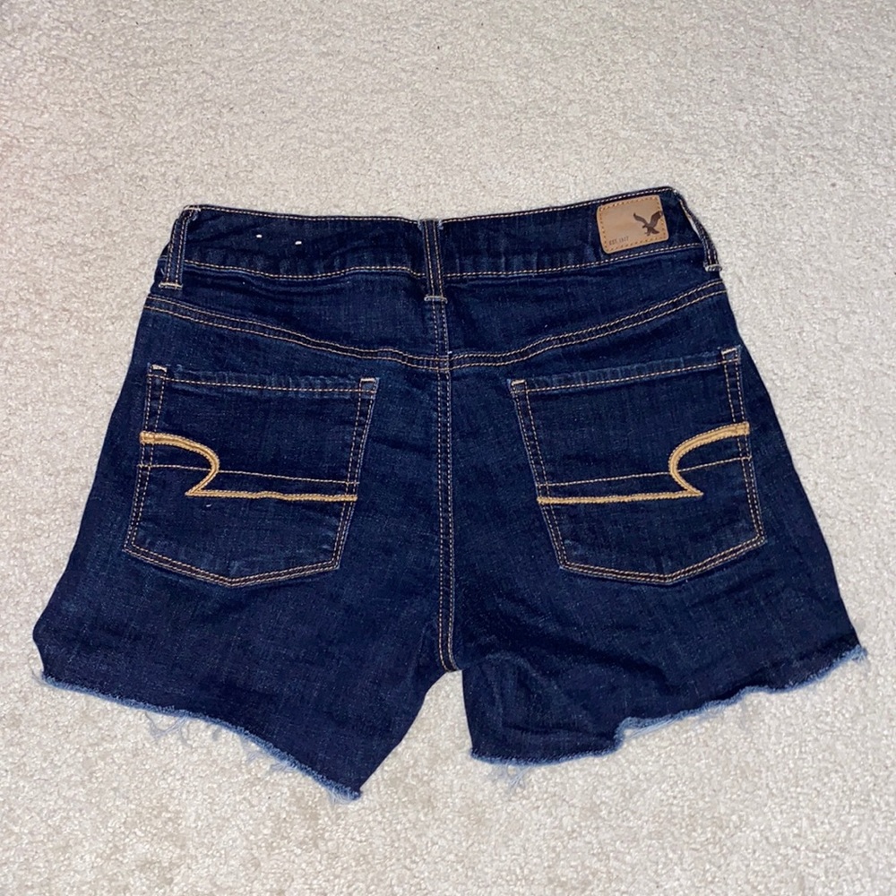 American Eagle Dark Wash Shorts